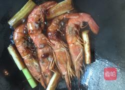 红烧阿根廷红虾的做法图解4