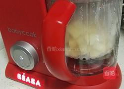 苹果泥#宝宝辅食#(可加紫甘蓝)的做法图解2