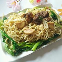 牛肉炒粉的做法[图]