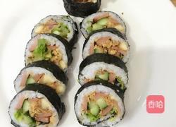 减肥餐：自定义寿司+芒果+苹果牛奶一杯的做法图解4