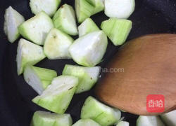丝瓜糖醋油条的做法图解4