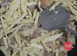 大蒜炒年糕的做法图解10