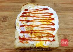 火腿煎蛋三明治的做法图解10