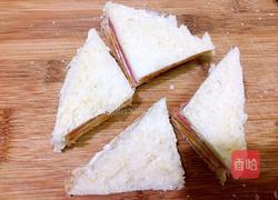 火腿煎蛋三明治的做法图解13