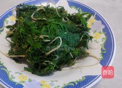 清炒荠菜的做法图解4