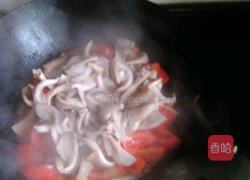 西红柿炒蘑菇的做法图解4