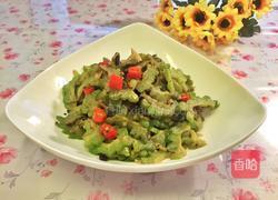 蒜蓉苦瓜的做法图解7