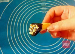 迷你巧克力奶油蛋卷甜筒的做法图解17