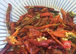 农家干椒烧腊鱼的做法图解3