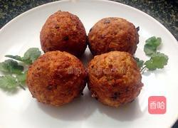 藕香狮子头的做法图解12