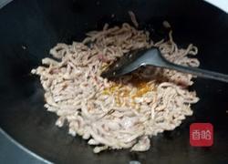 蒜苔肉丝的做法图解4