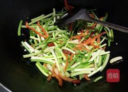 蒜苔肉丝的做法图解7
