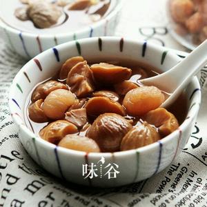 元肉百合栗子糖水
