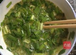 韭菜煎蛋的做法图解4