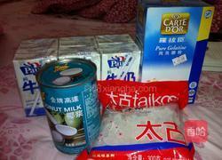 牛奶椰汁糕的做法图解1