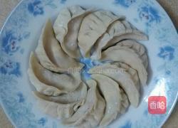 西洋菜饺子汤的做法图解3