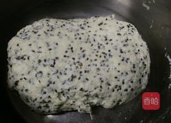 芝麻馒头的做法图解3