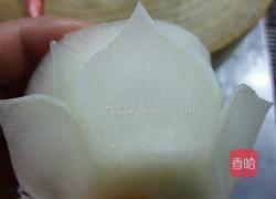 雕刻月季花的做法图解5