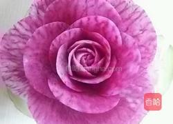 雕刻月季花的做法图解12