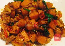 南瓜炒鸡胸肉的做法图解8