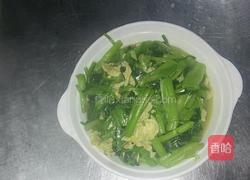 菠菜炒蛋的做法图解8
