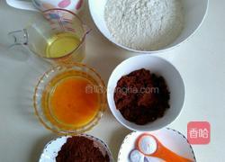 巧克力麦芬的做法图解1