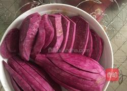 紫薯芒果糯米丸的做法图解2