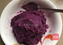 紫薯芒果糯米丸的做法图解3