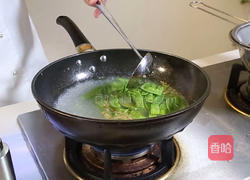 荷兰豆炒腊味的做法图解6