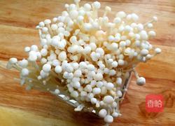 金针菇烧鲟鱼的做法图解3