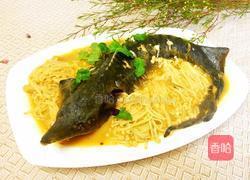 金针菇烧鲟鱼的做法图解8