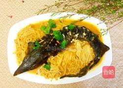 金针菇烧鲟鱼的做法图解9