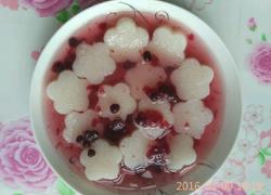 蓝莓山药花