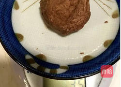 又大又软还会爆浆的全家欢甜品 巧克力糯米滋的做法图解3