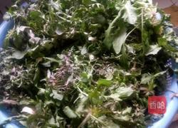 荠菜猪肉饺子的做法图解2