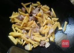 木瓜炒肉的做法图解4