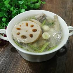 莲藕莲子汤的做法[图]