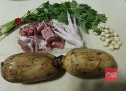 莲藕莲子汤的做法图解1