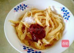 辣拌明太鱼丝的做法图解2