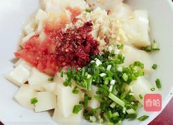 酸辣米豆腐的做法图解4