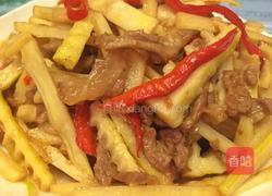 竹笋炒肉的做法图解10
