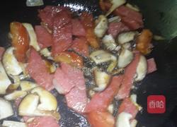火腿炒年糕的做法图解3