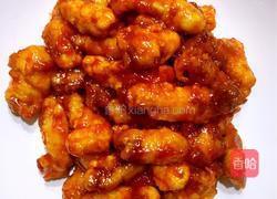 茄汁脆里脊的做法图解3