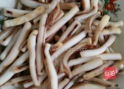 鱿鱼韭菜的做法图解2