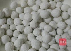 酒酿丸子的做法图解2