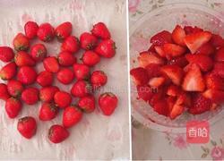 草莓酸奶慕斯蛋糕(6寸)的做法图解5