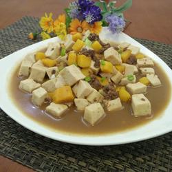 香芒牛肉焖豆腐的做法[图]