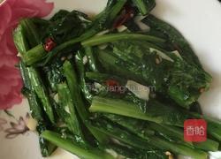 素炒油麦菜的做法图解6