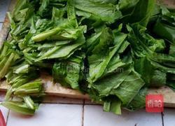 豆豉鲮鱼油麦菜的做法图解2