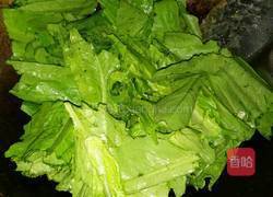 豆豉鲮鱼油麦菜的做法图解4